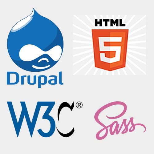 Drupal, HTML5, W3C, Saas